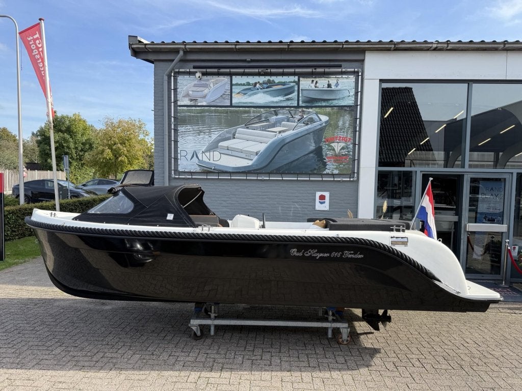 Oud Huijzer 616 Tender occasion met 60pk suzuki, Watersport en Boten, 60 pk, Tender, 0 cm, 2 m