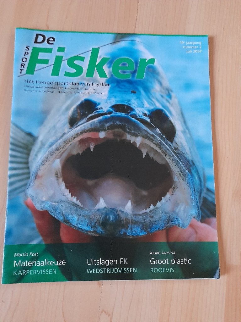 TIJDSCHRIFT DE FISKER 2005, 2006 en 2007, Ophalen of Verzenden, Gelezen, Overige typen
