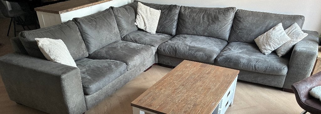 Grote en comfortabele Urban Sofa hoekbank (Ira Ness), Ophalen, Modern, Comfortabel, Hoekbank, 300 cm of meer