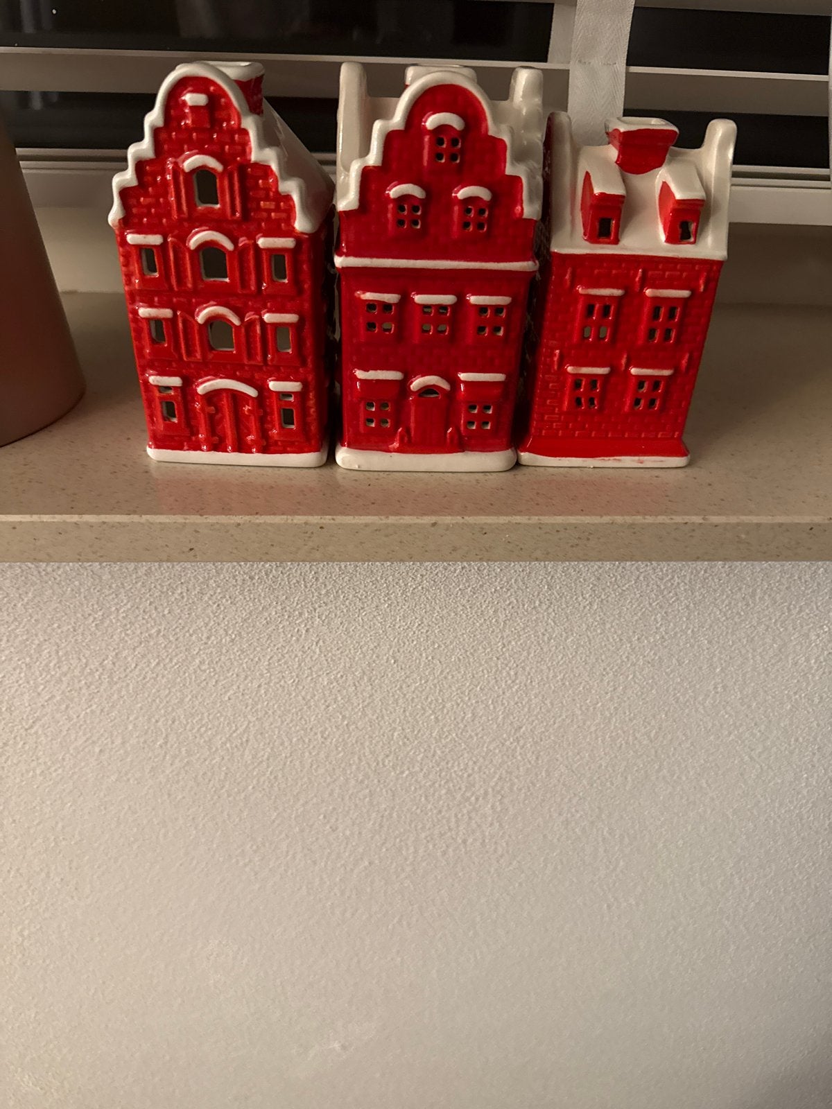 Postcodeloterij huisjes 7, 8 en 9, Ophalen of Verzenden, Rood, Steen/keramiek, Klassiek