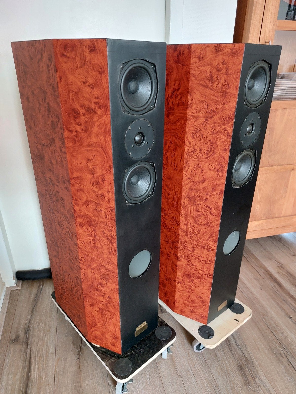 Hubert procus fidibus, Gebruikt, 120 watt of meer, Front, Rear of Stereo speakers, Ophalen