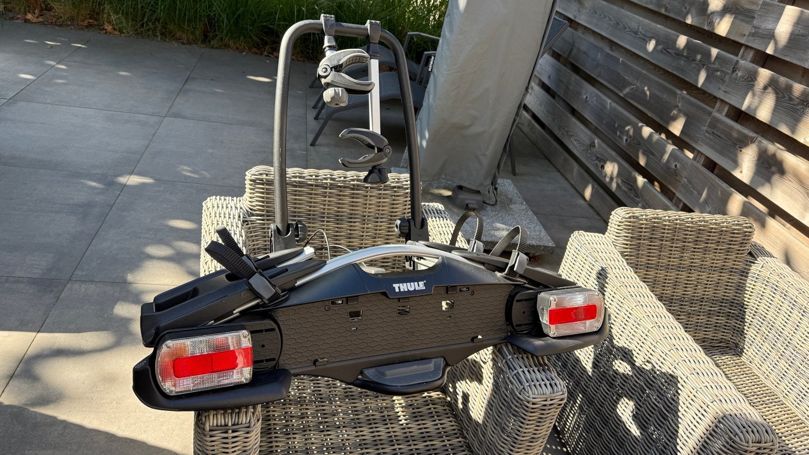 Thule VeloCompact 925 fietsendrager voor 2 fietsen, Ophalen, 2 fietsen, Zo goed als nieuw, Trekhaakdrager