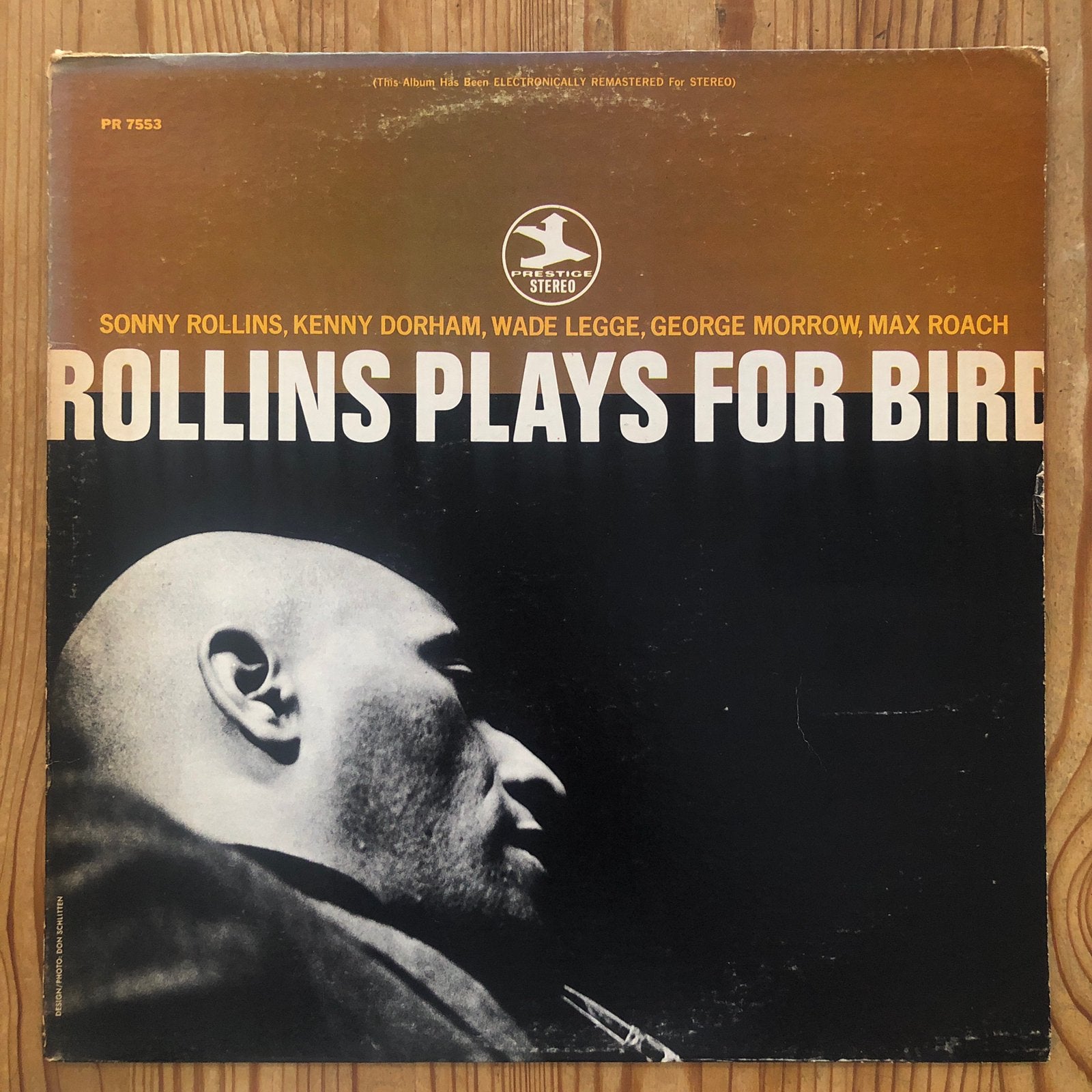Sonny Rollins - Rollins Plays For Bird, Ophalen of Verzenden, Jazz, LP
