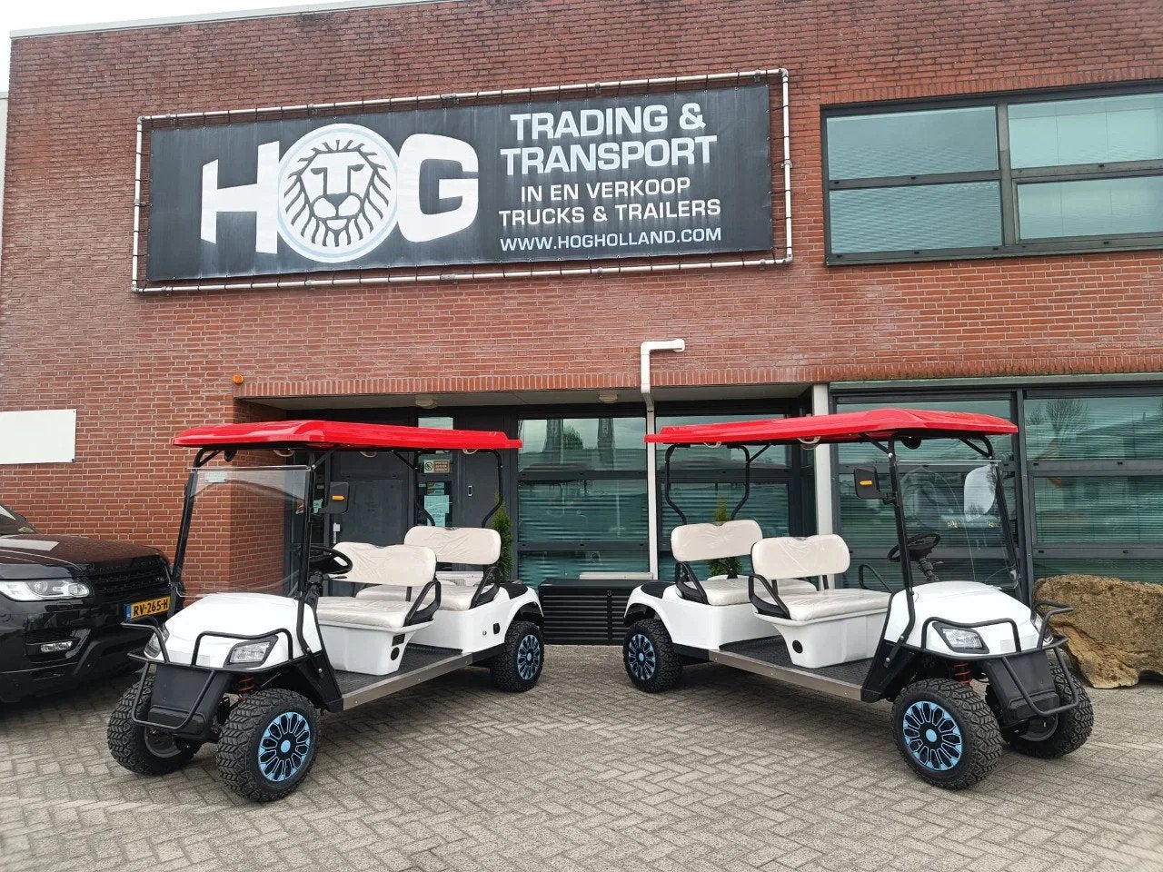 HOG Electric Shuttle MC4 4-Persoons (bj 2026), Zo goed als nieuw, Golfkar, Overige merken