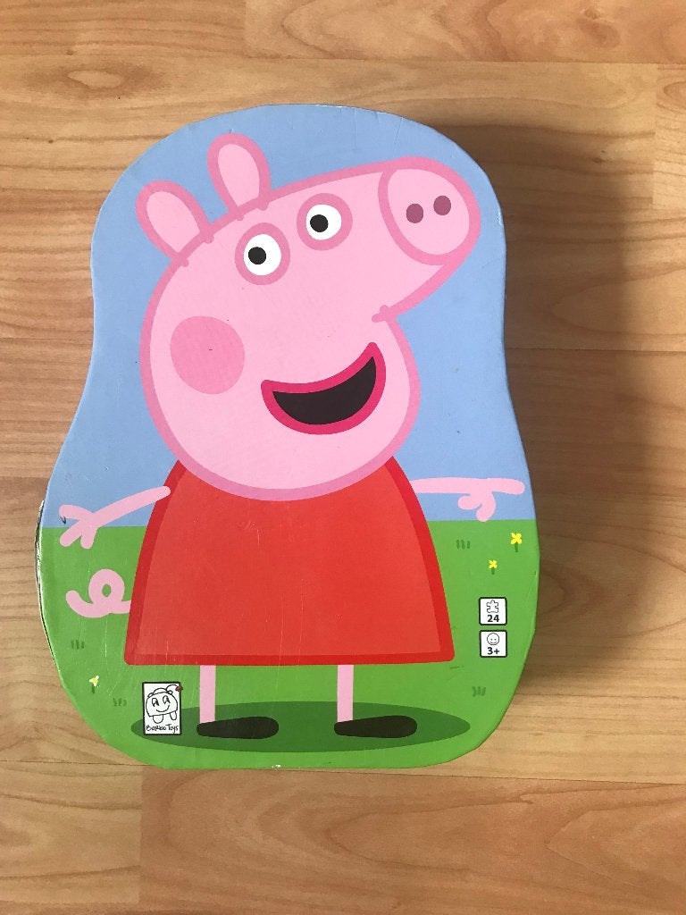 Kinderpuzzel, Peppa Pig, Kinderen en Baby's, Ophalen of Verzenden, 10 tot 50 stukjes, Zo goed als nieuw, 2 tot 4 jaar