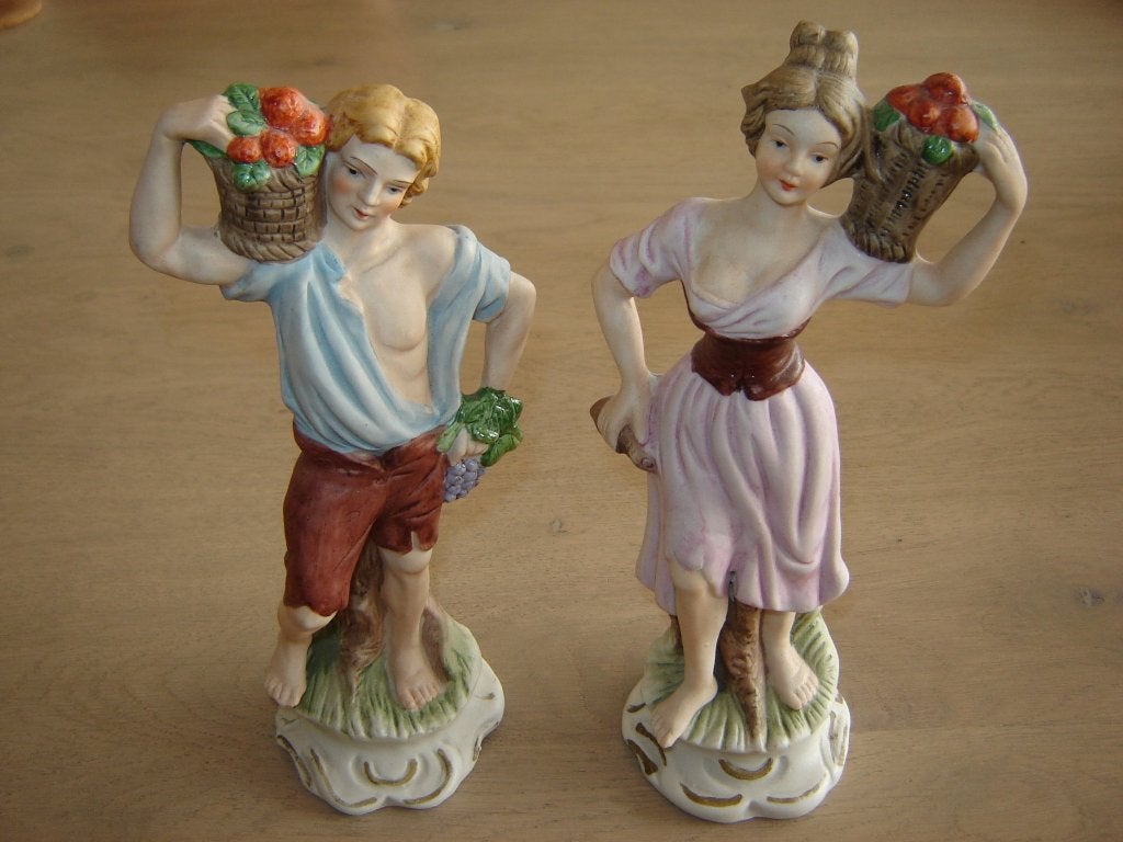Beeld MAN EN VROUW NIEUW !!!!!, Verzamelen, Beelden en Beeldjes, Ophalen of Verzenden, Zo goed als nieuw, Mens