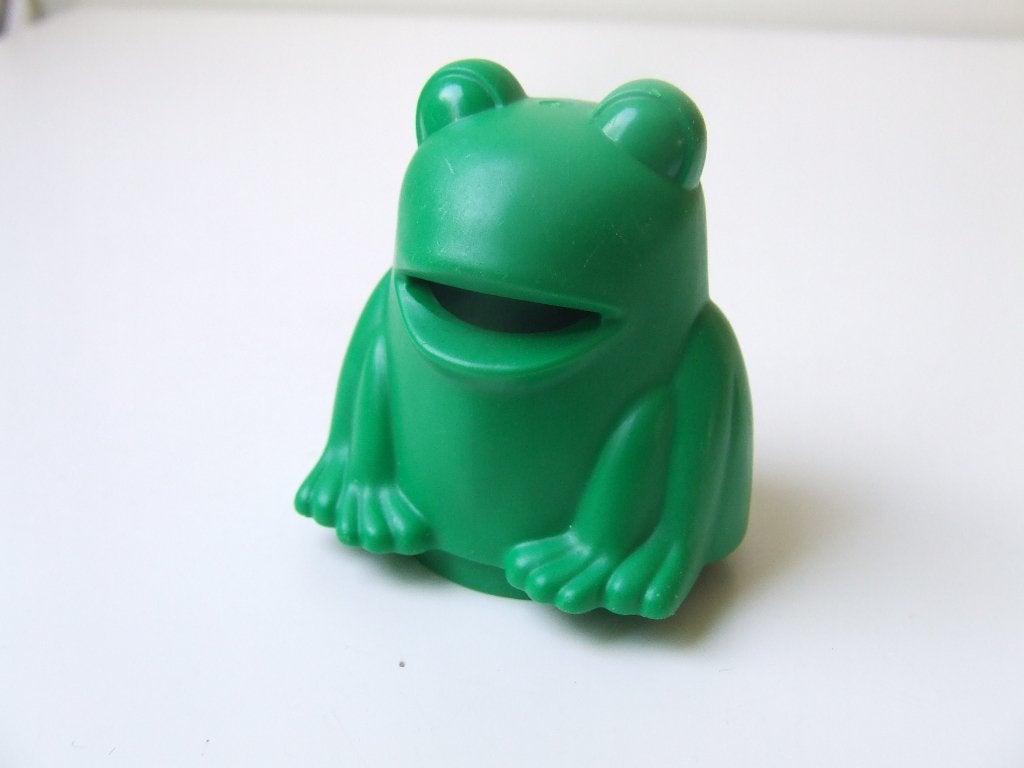Groene Duplo kikker (ZELDZAAM), Ophalen of Verzenden, Gebruikt, Minifiguur, Duplo