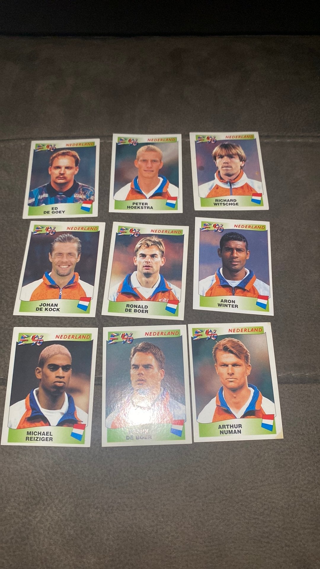 Panini 96 nederland, Ophalen of Verzenden, Zo goed als nieuw, Buitenlandse clubs, Poster, Plaatje of Sticker