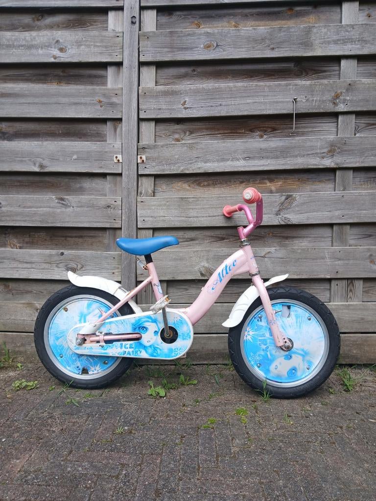 Kinderfiets Altec Ice Fairy 16 inch, Fietsen en Brommers, Fietsen | Meisjes, Ophalen, Zo goed als nieuw, 16 inch