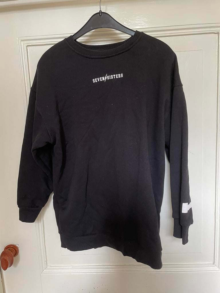Zwarte Seven Sisters sweater met print, Ophalen of Verzenden, Gedragen