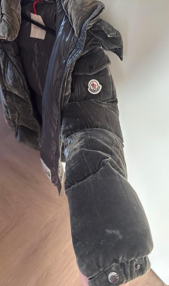 Moncler jas, Kleding | Dames, Jassen | Winter, Ophalen, Zo goed als nieuw, Maat 34 (XS) of kleiner, Zwart