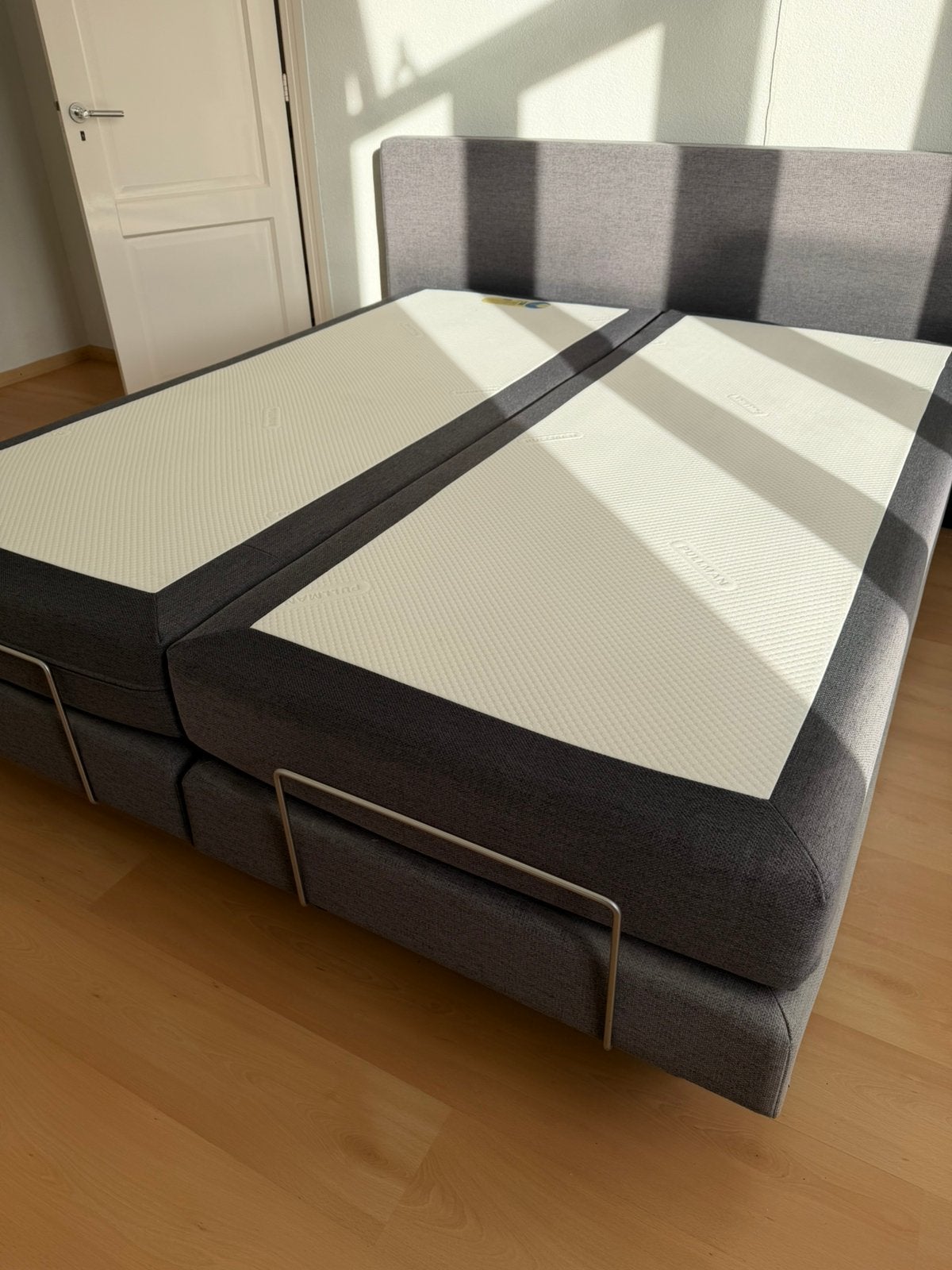 Pullman ColourBox boxspring 180x210, Ophalen, Gebruikt, 210 cm, Tweepersoons