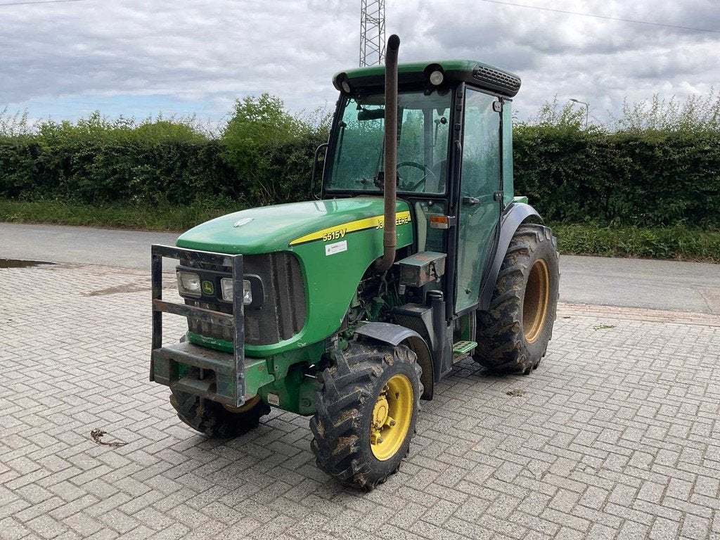 John Deere 5515V Smalspoor- en compacttractor, Zakelijke goederen, Gebruikt, John Deere
