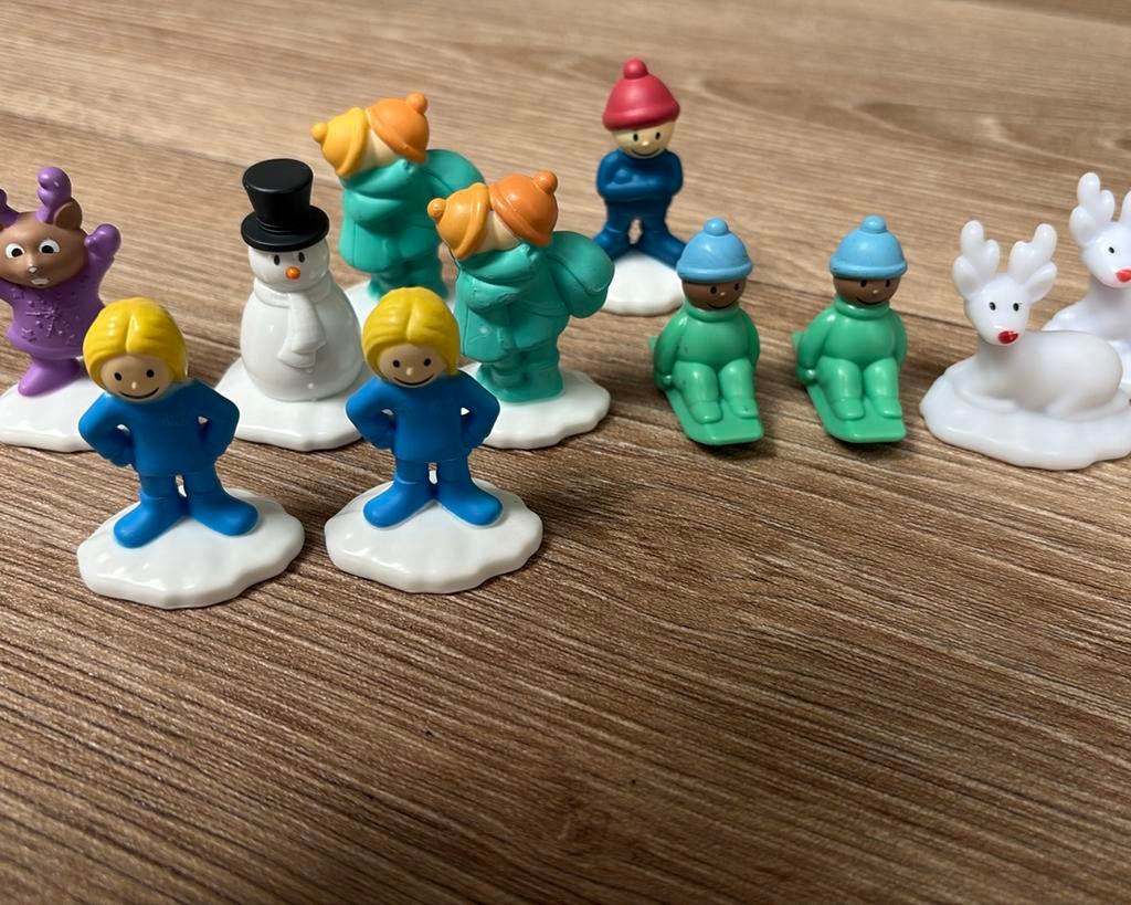A.H. Medewerkers en andere poppetjes en hertjes, Ophalen of Verzenden, Zo goed als nieuw, Verschillende Smurfen