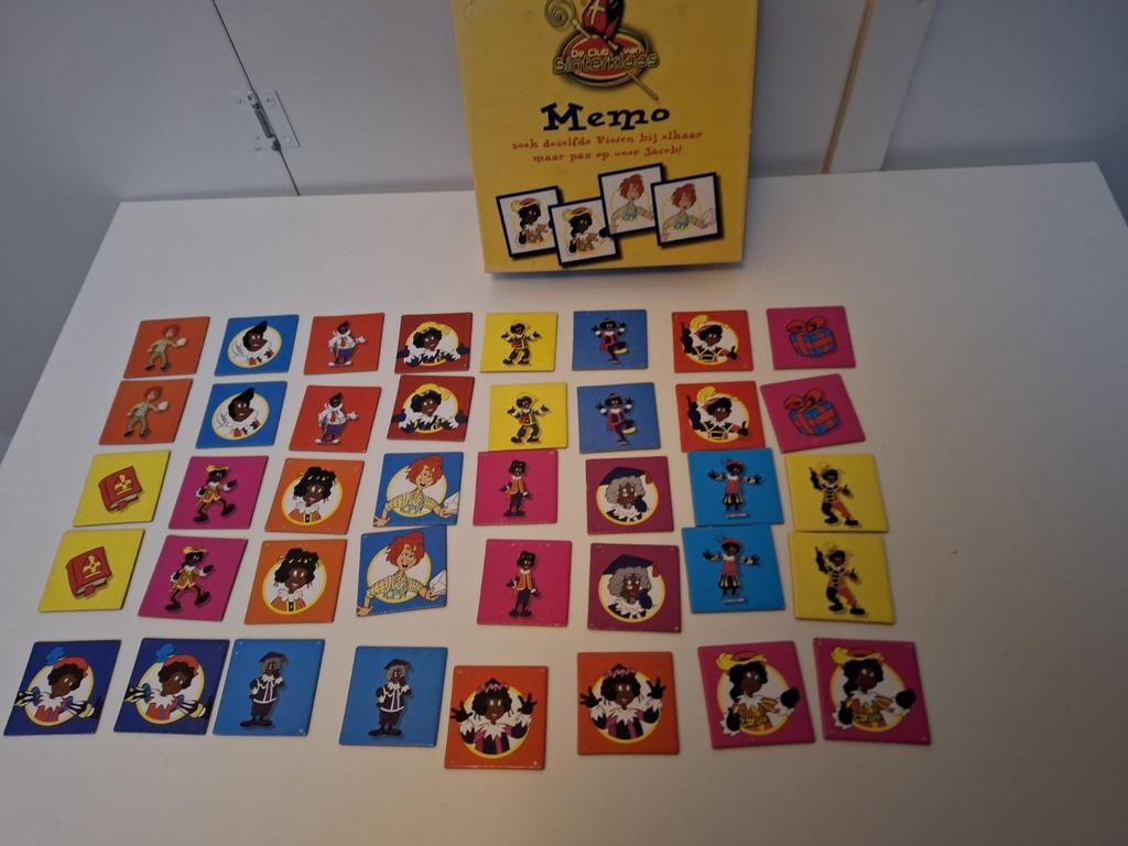 De Club van Sinterklaas Memory Spel met 40 kaarten, Ophalen of Verzenden, Zo goed als nieuw