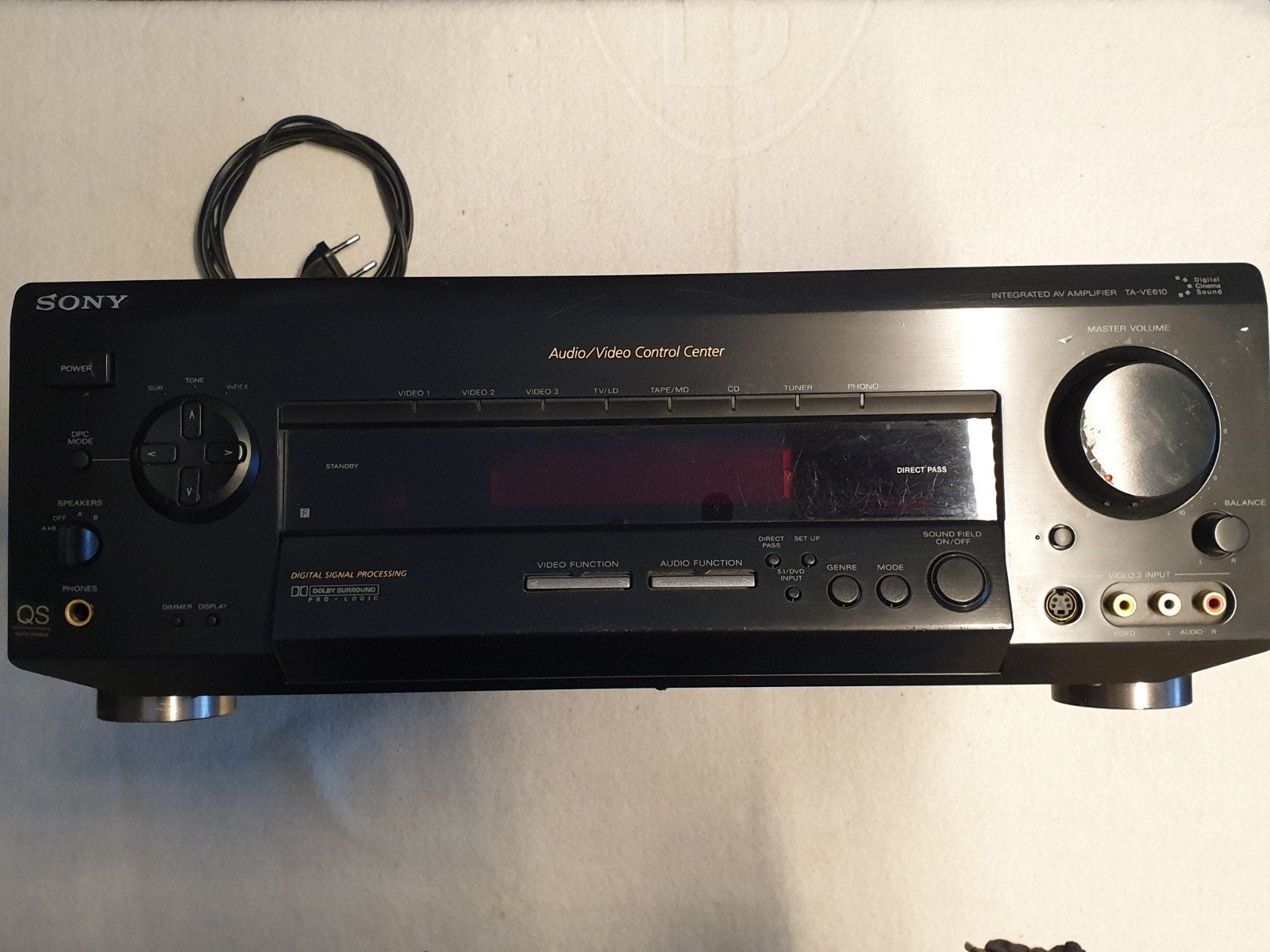 Sony integrated AV amplifier TA-VE610, Ophalen of Verzenden, Sony