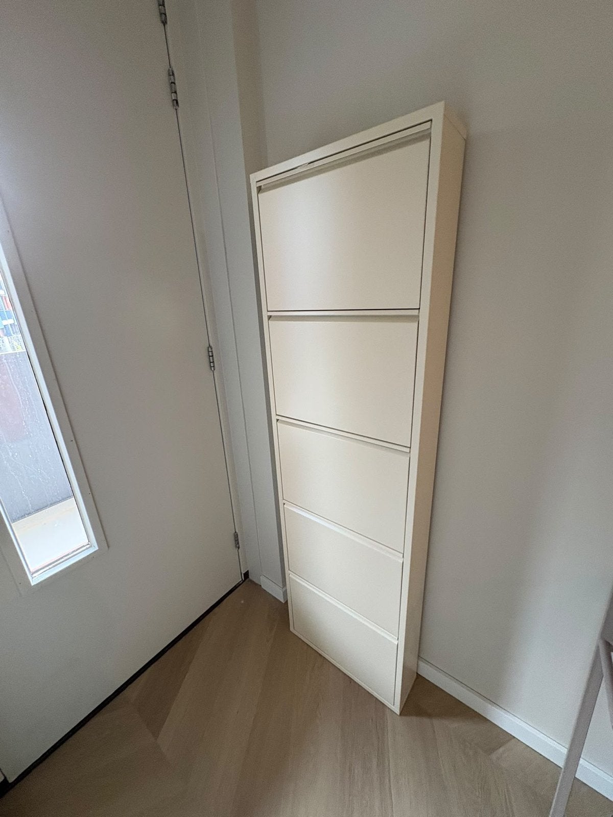 Nieuw Schoenenkast met 5 vakken - Beige, Ophalen of Verzenden, Nieuw