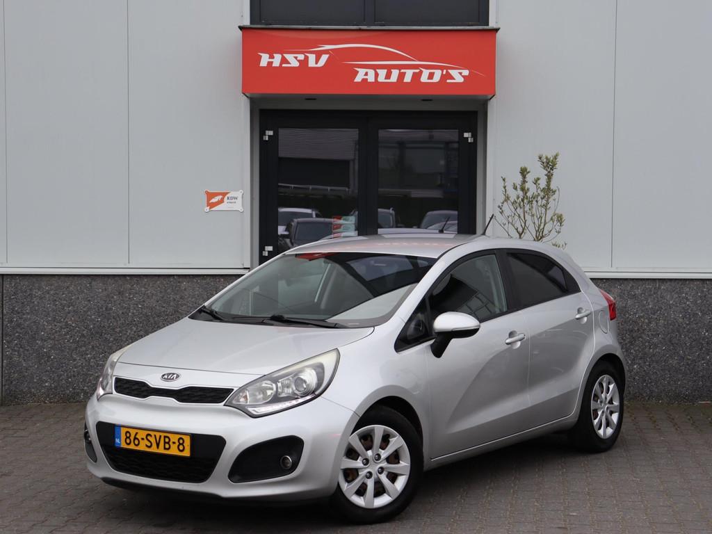 Kia Rio 1.2 CVVT Plus Pack airco 4-deurs org NL, Auto's, Kia, Bedrijf, Te koop, Rio, ABS, Airbags, Airconditioning, Alarm, Boordcomputer