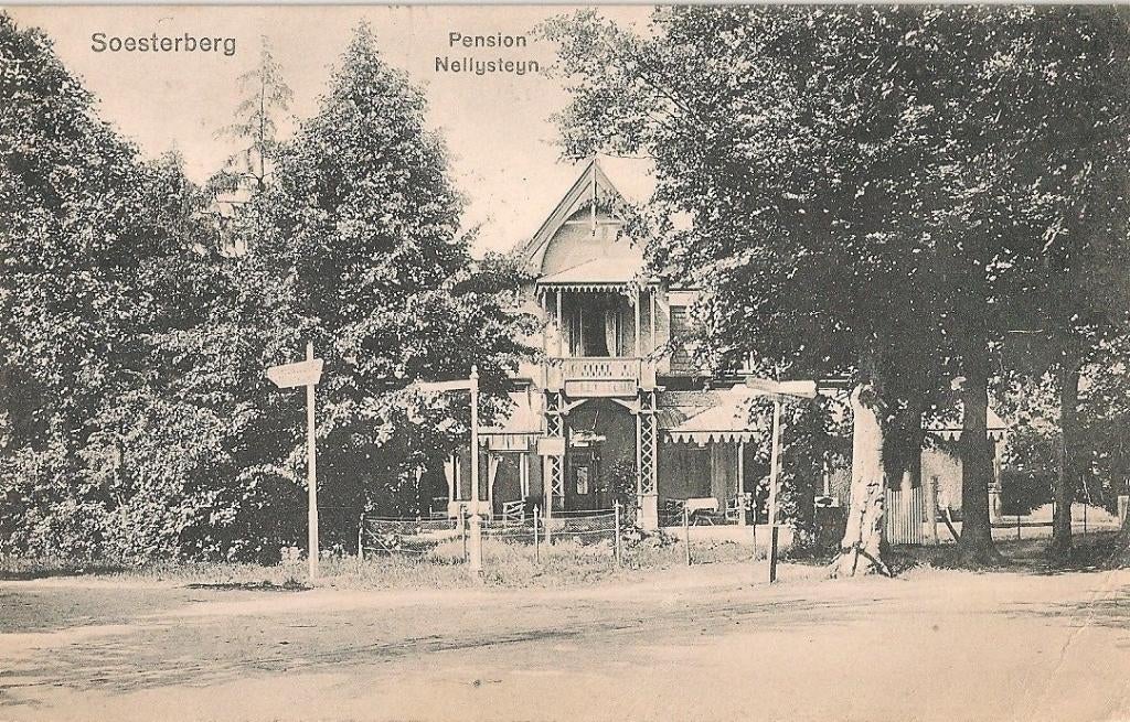 Soesterberg, Verzamelen, Ansichtkaarten | Nederland, Verzenden, Voor 1920, Gelopen, Utrecht