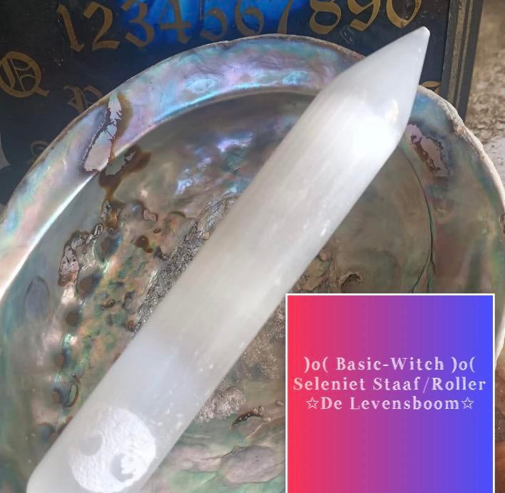Seleniet Roller/Staaf Nieuw Wicca,Reiki, Ophalen of Verzenden, Mineraal