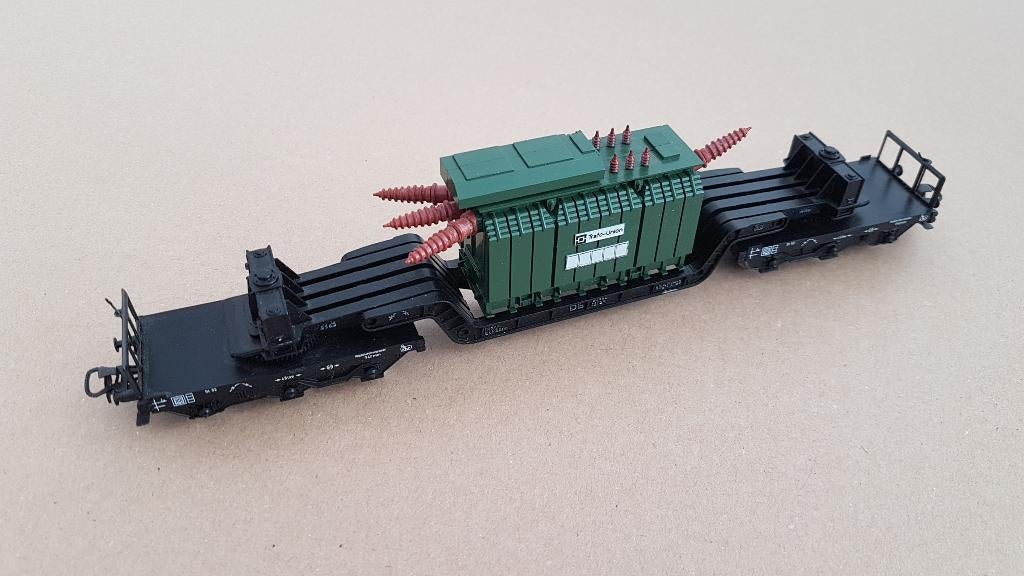 Marklin zwaartransport wagen trafo, Hobby en Vrije tijd, Modeltreinen | H0, Ophalen, Wisselstroom, Wagon, Zo goed als nieuw