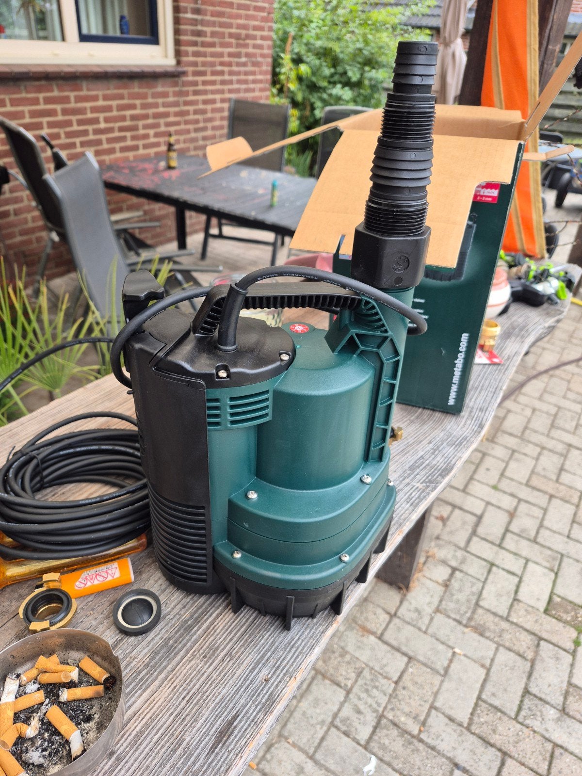 Metabo TP 7500 SI dompelpomp - Krachtig en betrouwbaar, Ophalen, Dompelpomp