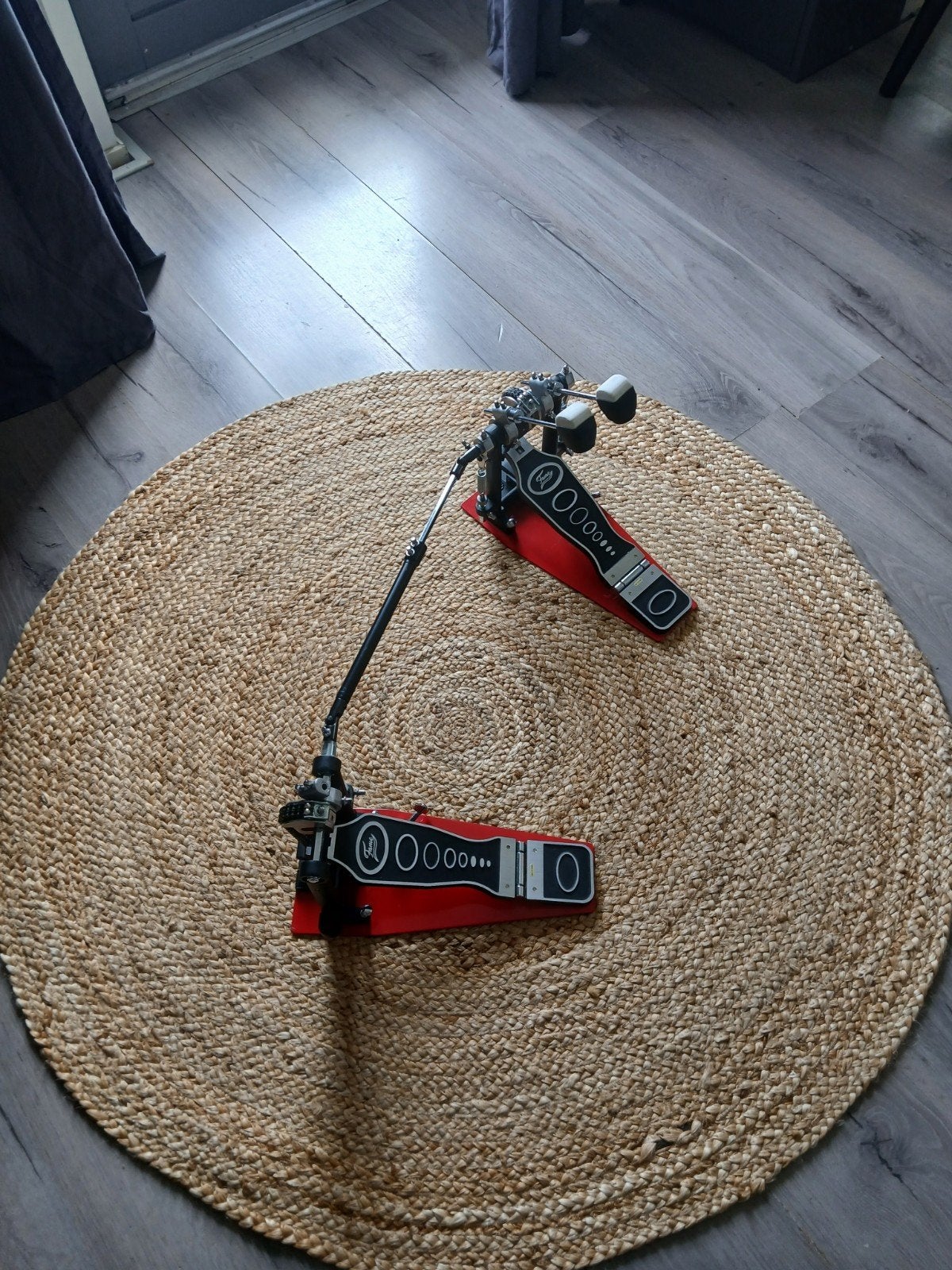 FAME DFP 9001 DUBBEL PEDAAL, Muziek en Instrumenten, Ophalen of Verzenden, Gebruikt, Overige merken