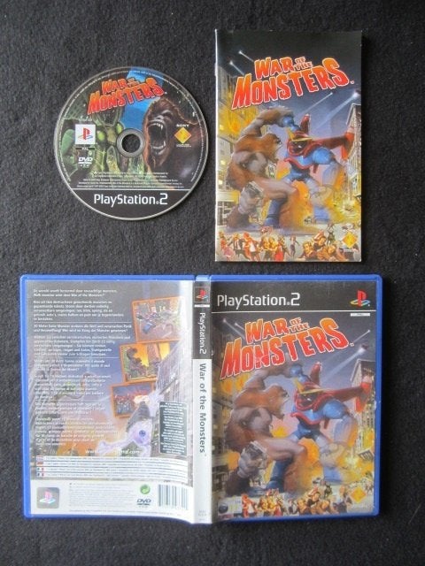 PS2 - War of Monsters - Playstation 2, Spelcomputers en Games, Games | Sony PlayStation 2, Gebruikt, Vechten, 1 speler, Ophalen of Verzenden