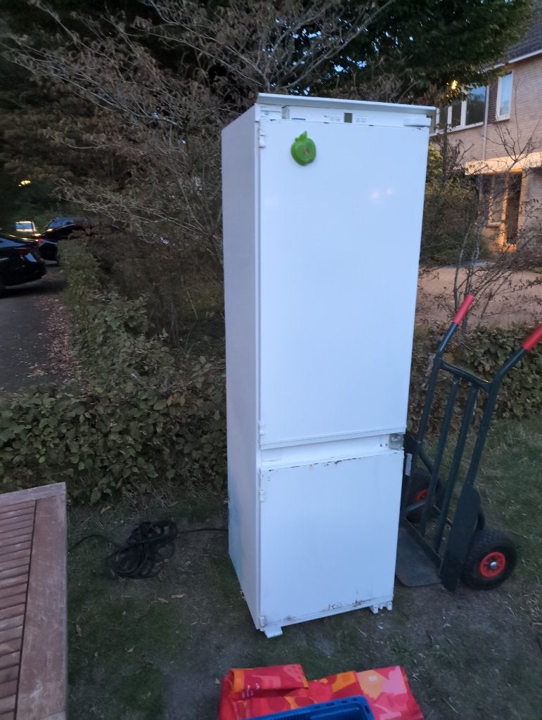 Liebherr koel-vriescombinatie, Ophalen, Gebruikt