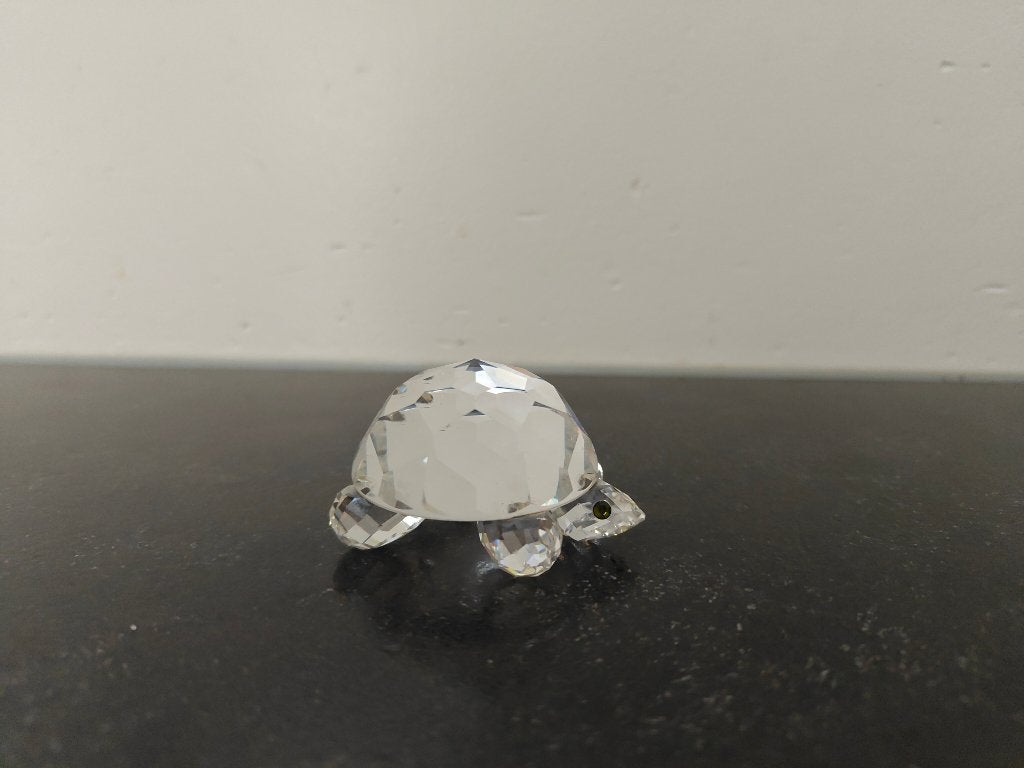swarowski schildpad, Verzamelen, Swarovski, Gebruikt, Ophalen of Verzenden, Onbekend, Figuurtje