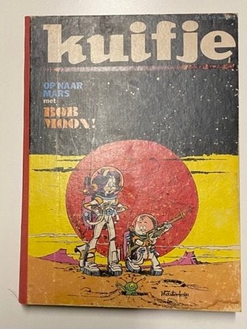 Kuifje Verzamelband - Op naar Mars met Bob Moon! goed staat, Gelezen, Ophalen of Verzenden, Meerdere stripboeken, Hergé
