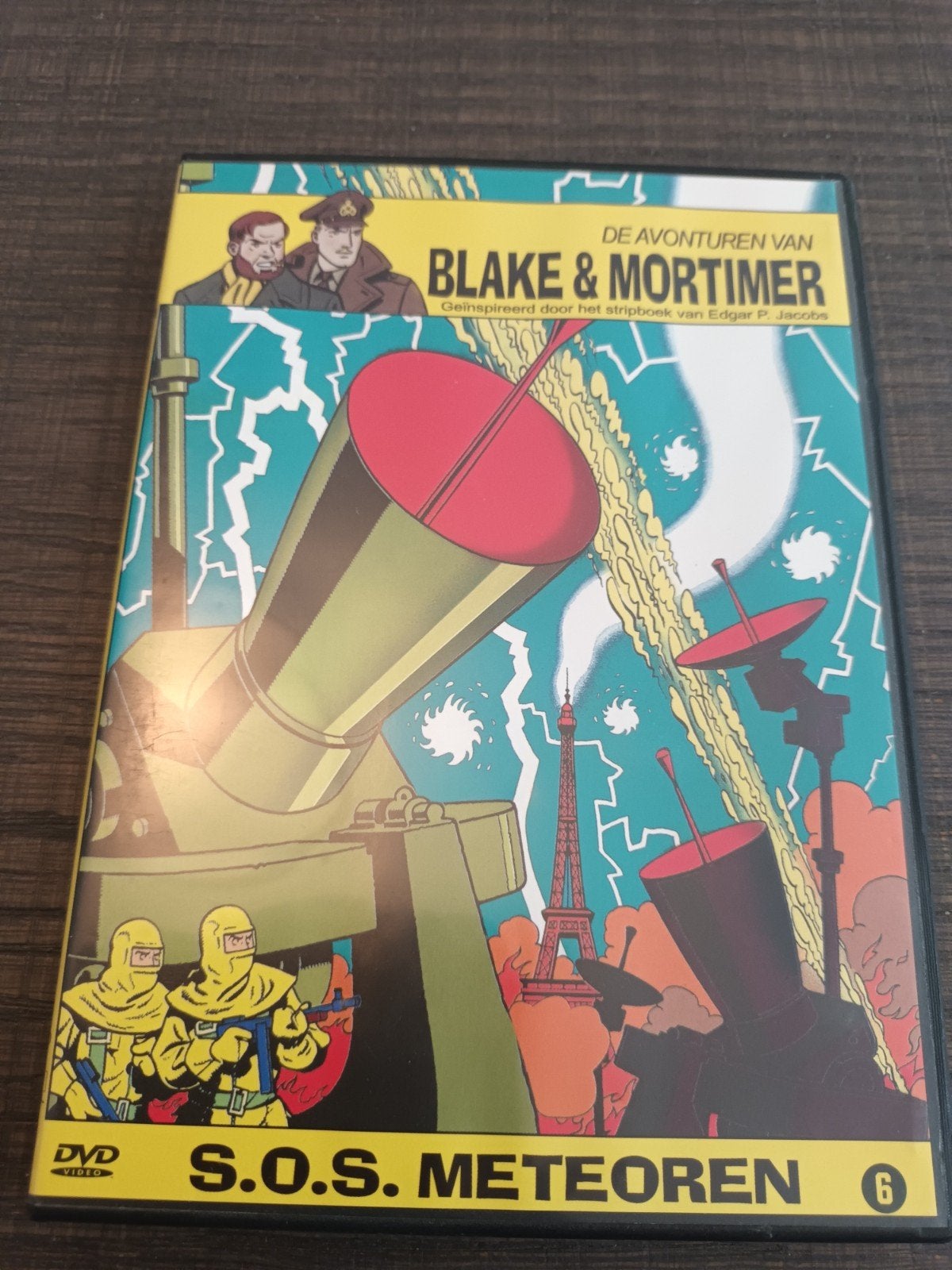 dvd Blake & Mortimer, Alle leeftijden, Ophalen of Verzenden, Zo goed als nieuw