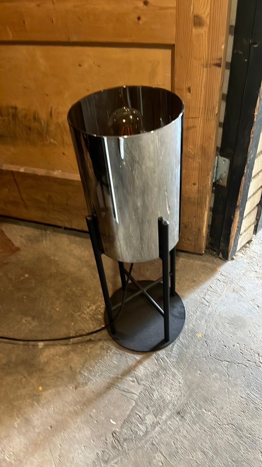 Tafel lamp modern, Ophalen of Verzenden, Zo goed als nieuw