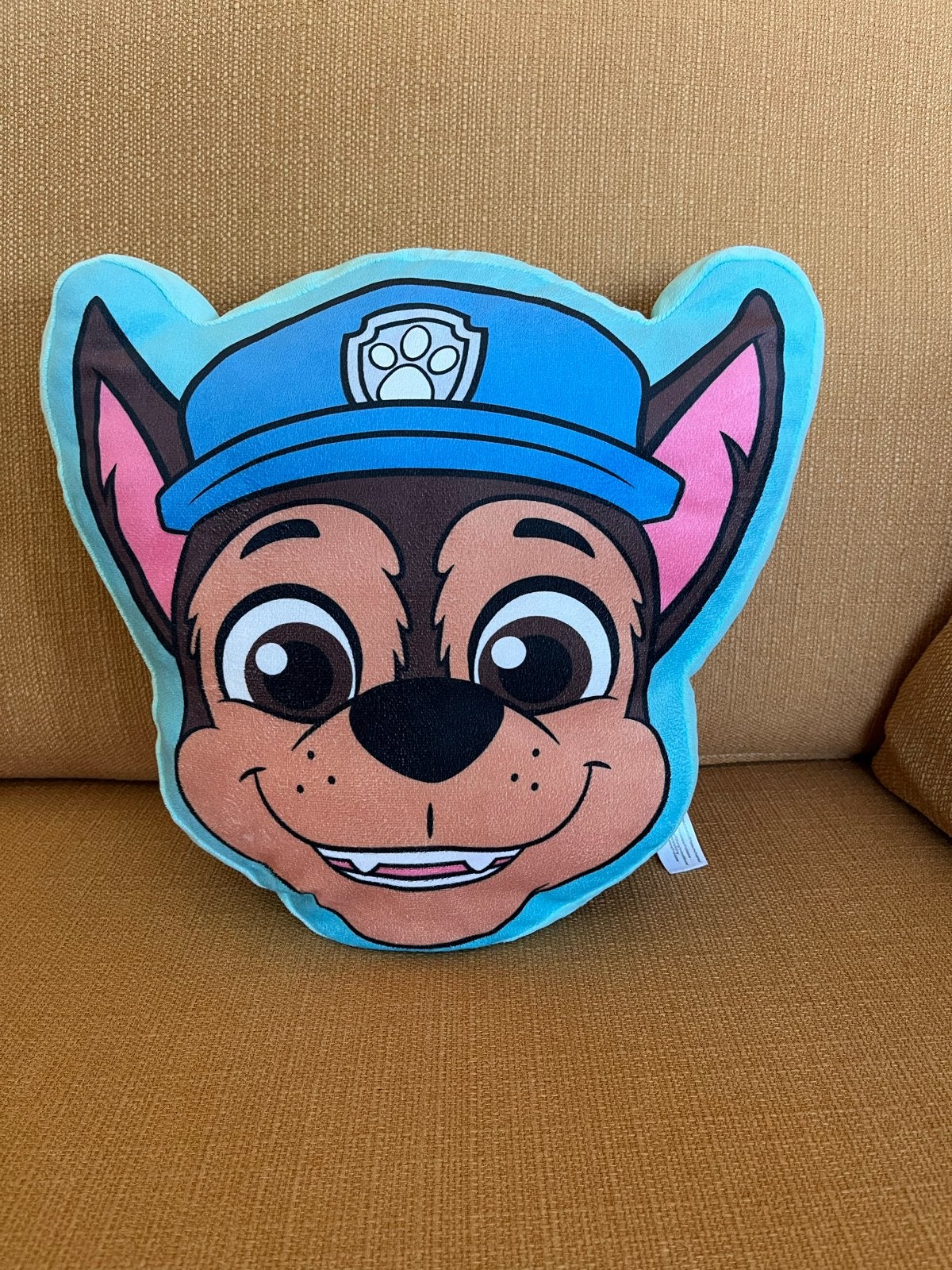 Paw Patrol Chase knuffelkussen, Overige merken, Blauw, Zo goed als nieuw, Middelgroot (20 tot 80 cm)