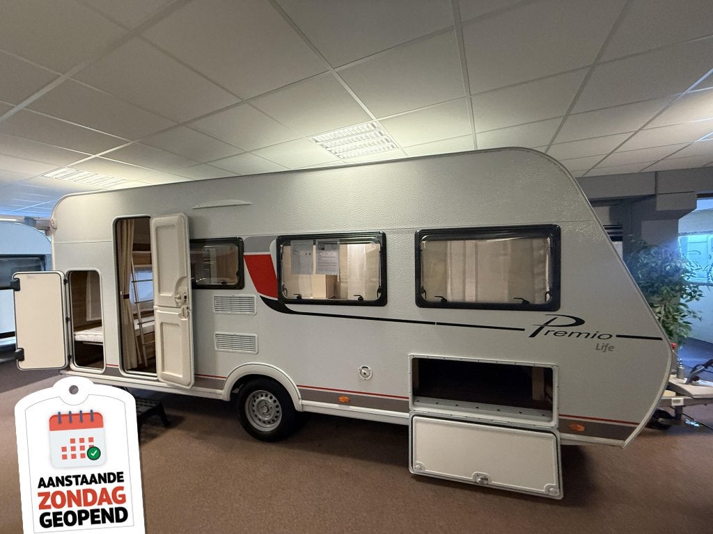 Bürstner Premio Life 490 TKM, Verhuur!, Caravans en Kamperen
