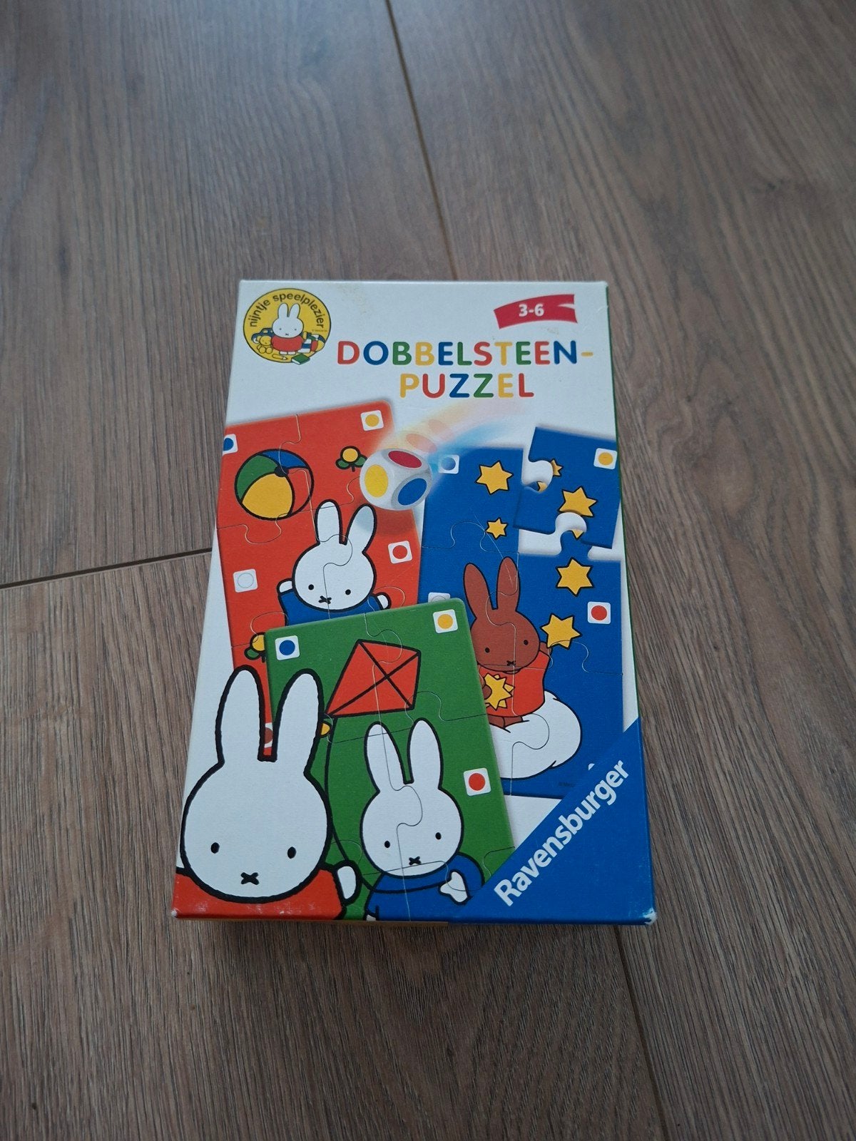 Nijntje Dobbelsteenpuzzel Ravensburger 3-6 jaar, Ophalen of Verzenden, Minder dan 10 stukjes, Gebruikt, 2 tot 4 jaar