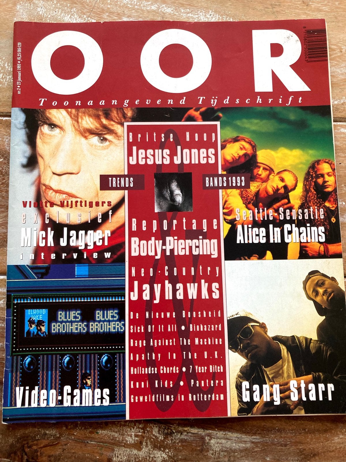 OOR Magazine 1993 PANTERA Alice In Chains BIOHAZARD Sick Of, Ophalen of Verzenden, Zo goed als nieuw, Muziek, Film of Tv