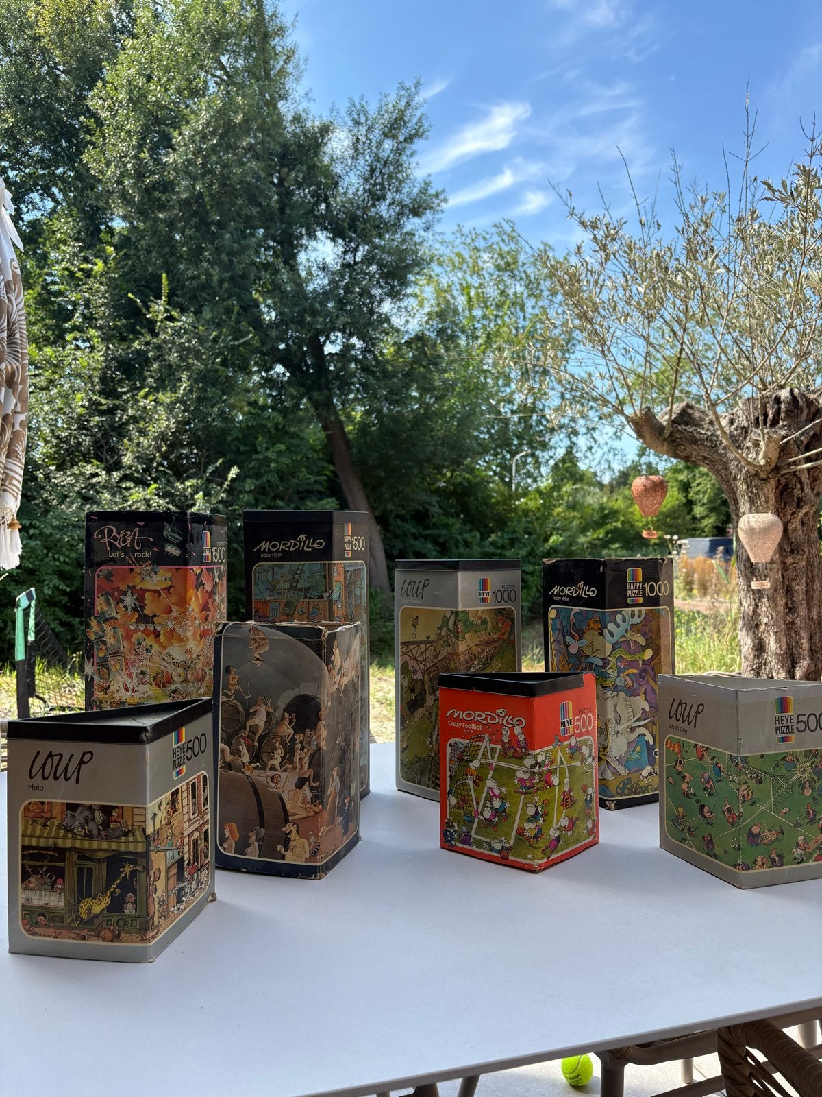 Vintage Heye Puzzels - Diverse Collectie (500-1500 stukjes), Ophalen, 500 t/m 1500 stukjes, Gebruikt, Legpuzzel