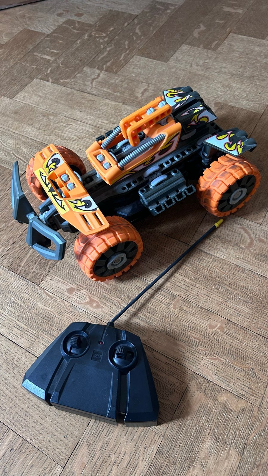 LEGO Racers Dirt Crusher RC – 8369 – vintage 2004, Elektro, Gebruikt, Auto offroad, Ophalen of Verzenden