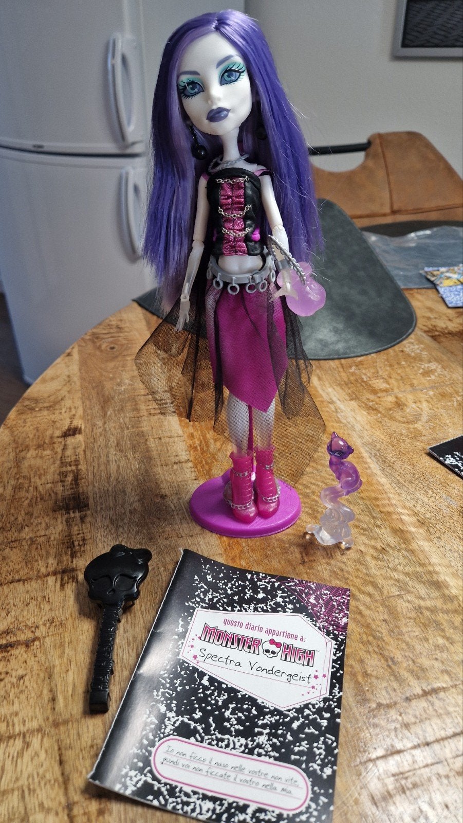 Monster high spectra vondergeist wave 1, Ophalen, Zo goed als nieuw, Pop