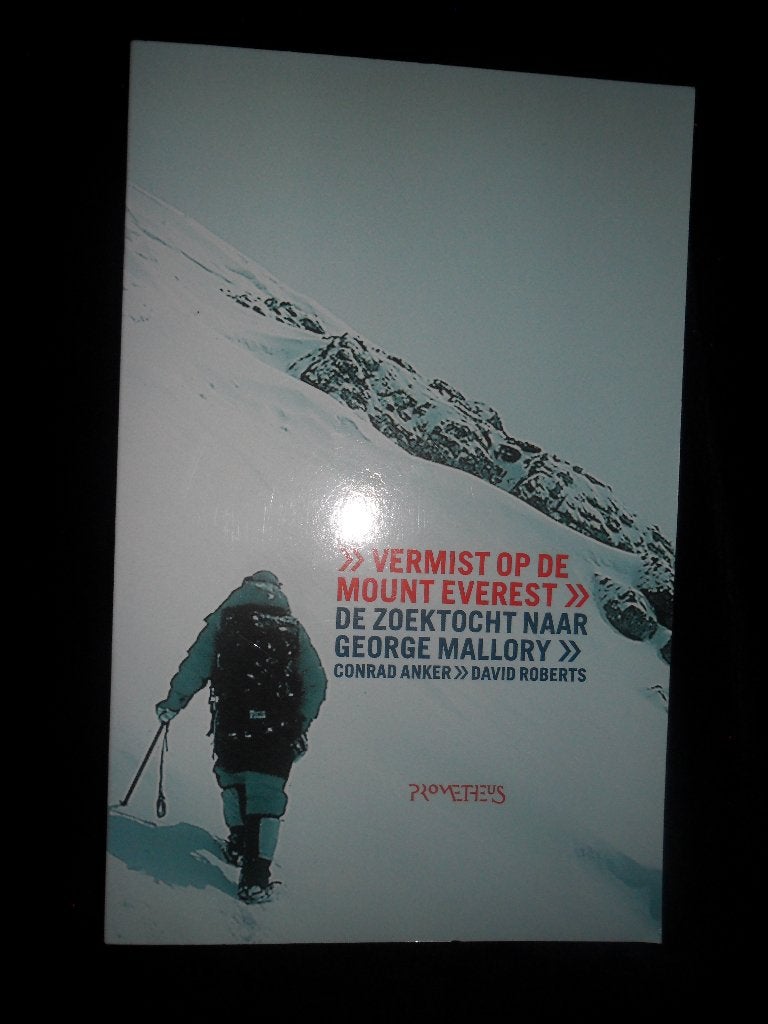 Vermist op Mount Everest zoektocht naar G Mallory : C Anker, Ophalen of Verzenden, Nieuw, Europa