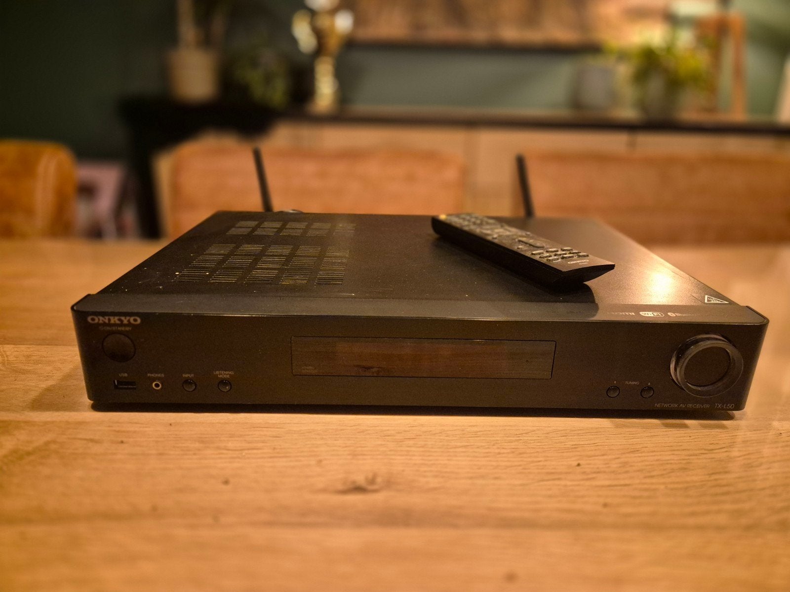 Onkyo TX-L50 Netwerk AV Receiver, Ophalen of Verzenden, Zo goed als nieuw, 60 tot 120 watt, Onkyo