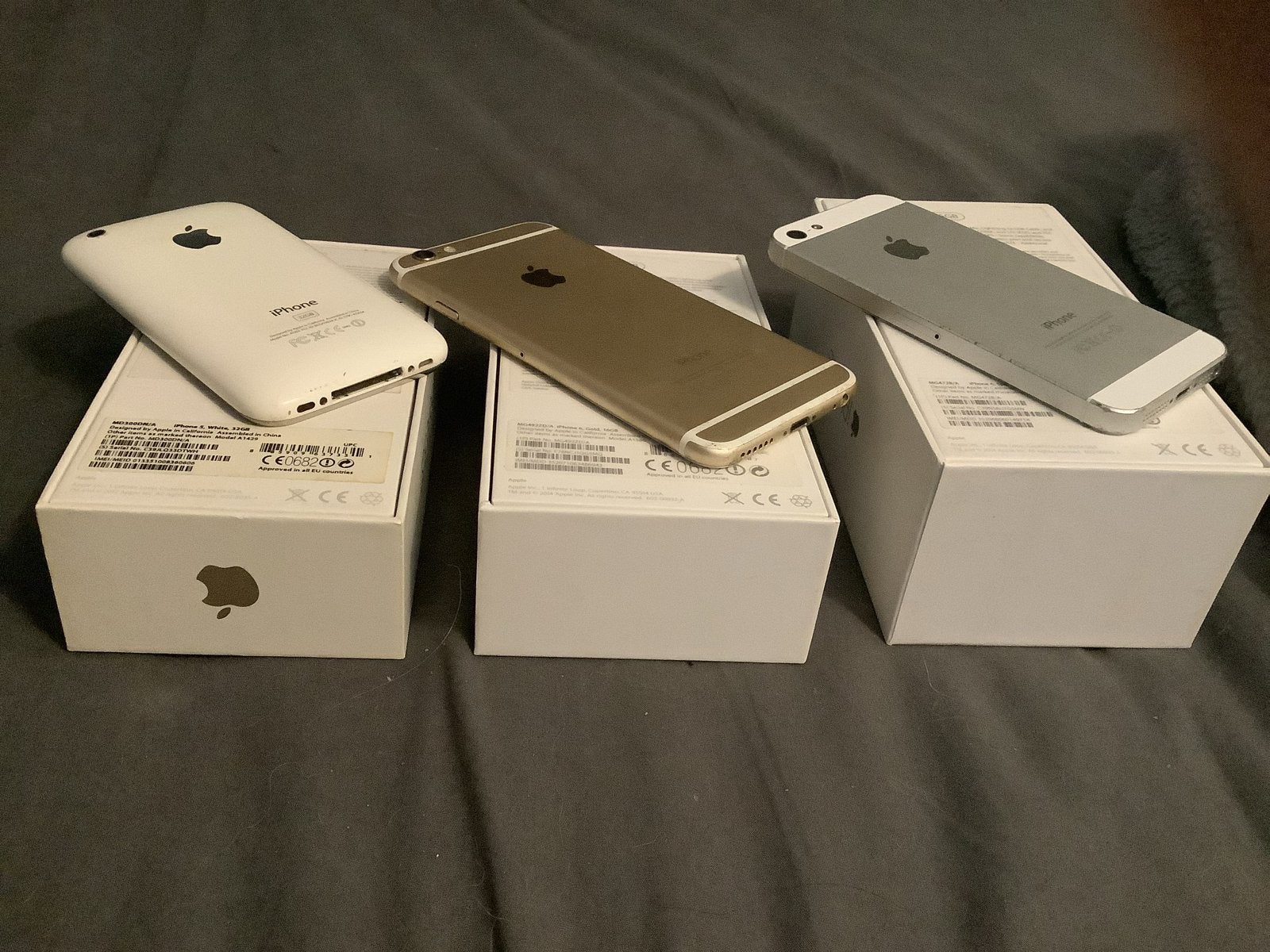 Diverse Apple iPhones - Verschillende modellen en condities, Telecommunicatie, Gebruikt, 16 GB, Overige modellen, Wit