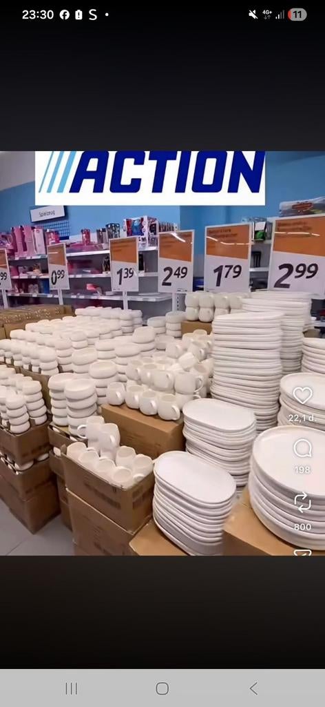 12 delig servies, Ophalen, Nieuw, Porselein, Overige stijlen