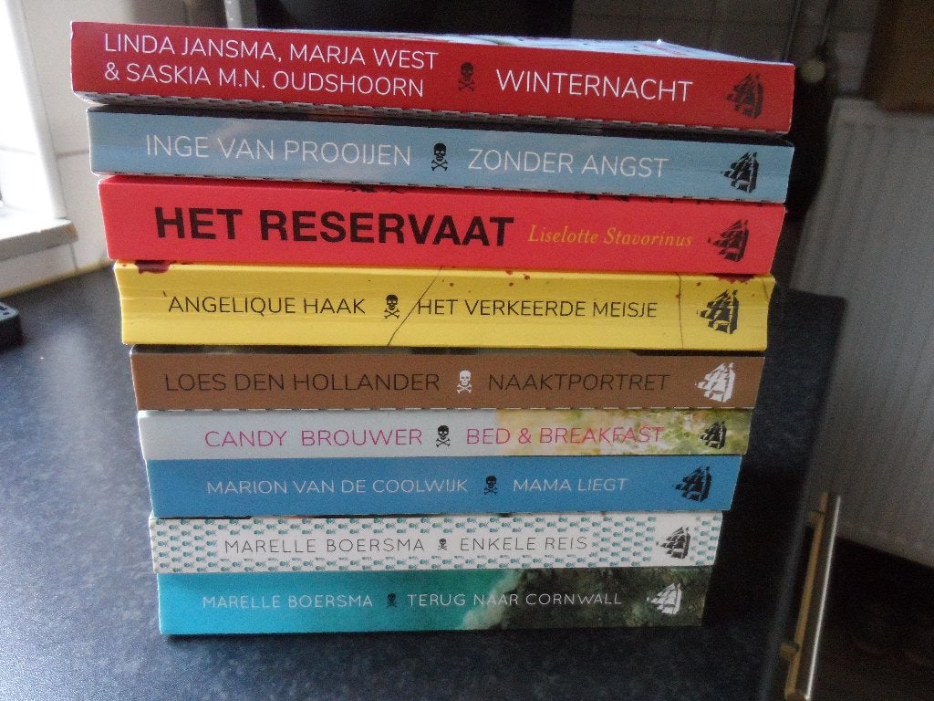 9 Spannende thrillers van de Crime Compagnie, Ophalen of Verzenden, Zo goed als nieuw, Crime Compagnie, Nederland