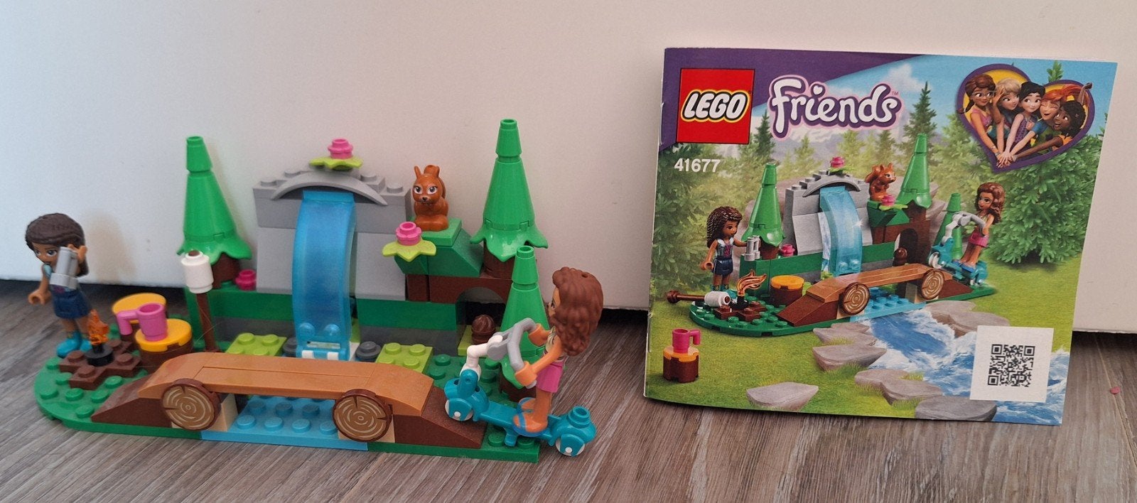 Lego Friends Waterval in het bos & Bloementuin, Lego, Friends, Ophalen of Verzenden, Zo goed als nieuw