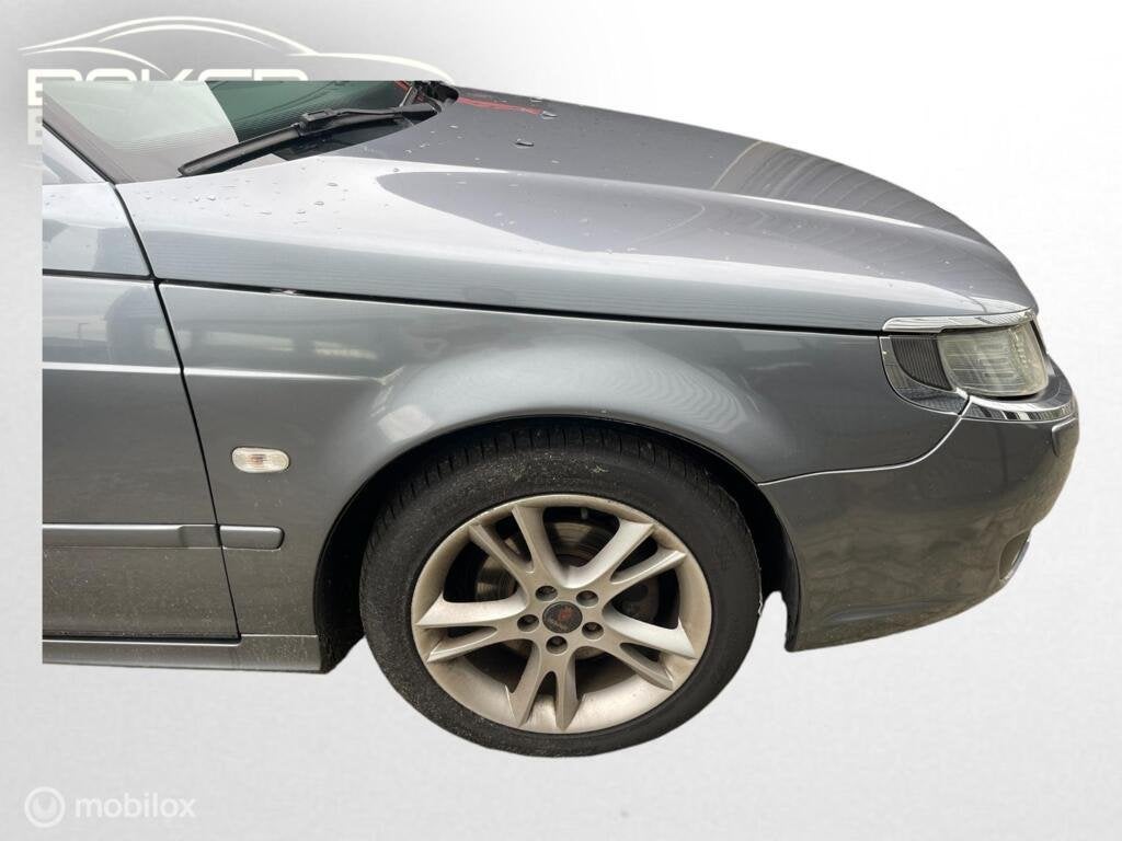 Spatbord rechts grijs 303 Saab 9-5 ('05-'09), Auto-onderdelen, Carrosserie en Plaatwerk, Gebruikt, Ophalen of Verzenden, Saab