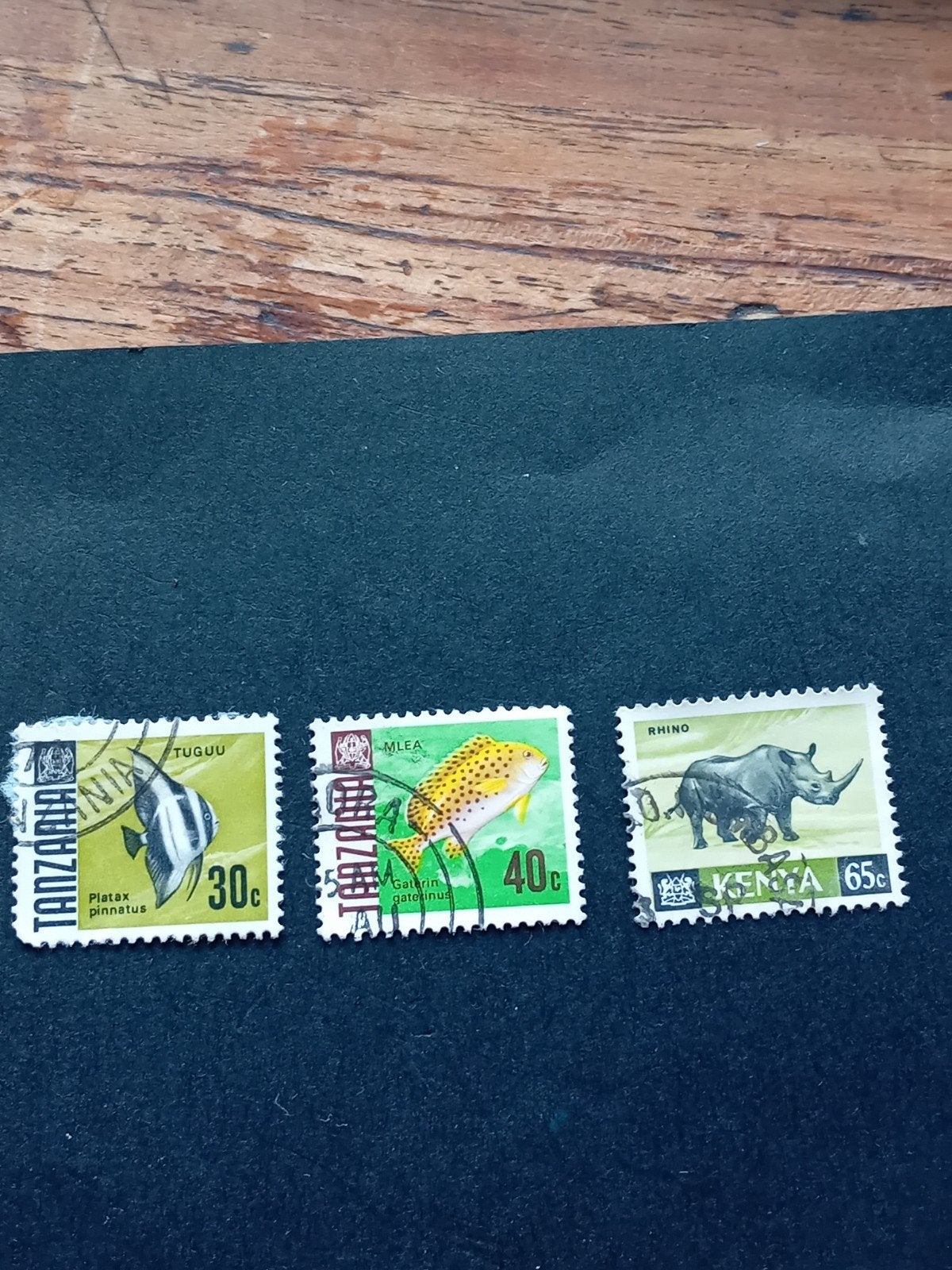 Postzegels Tanzania en Kenia - Dieren, Ophalen of Verzenden, Tanzania