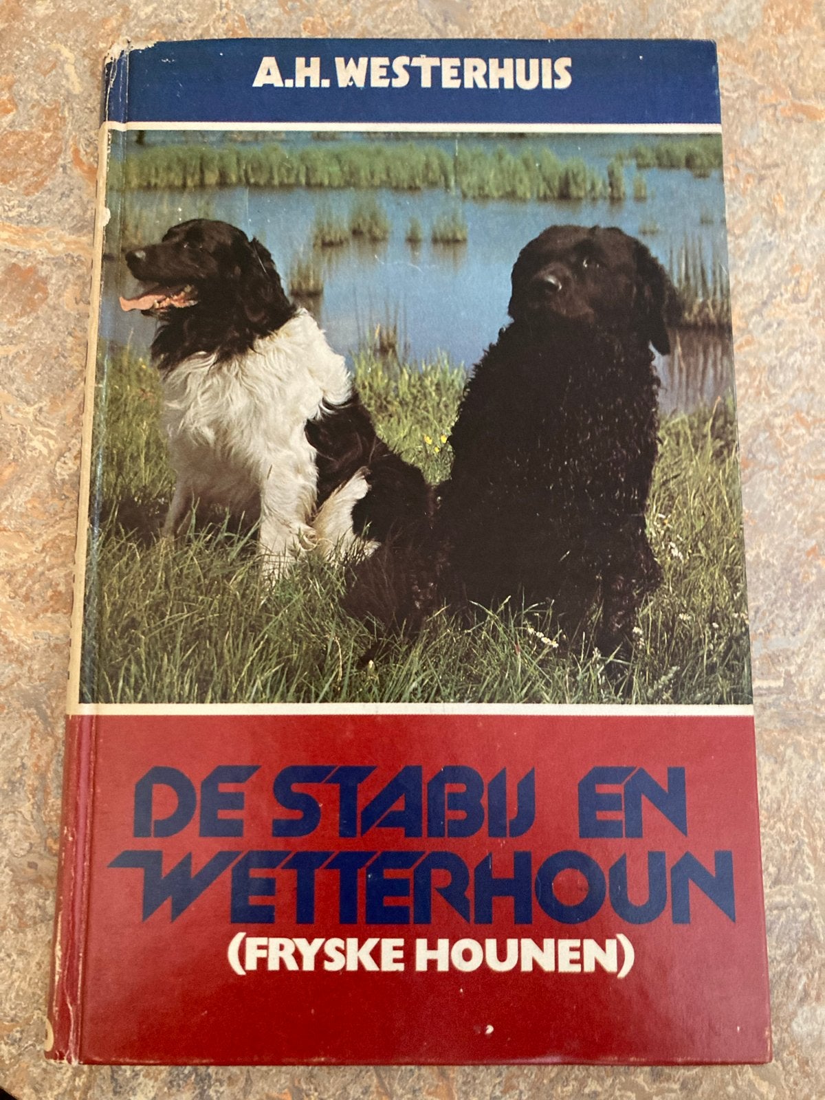 De Stabij en Wetterhoun (Fryske Hounen) - A.H. Westerhuis, Ophalen of Verzenden, Gelezen, Overige onderwerpen