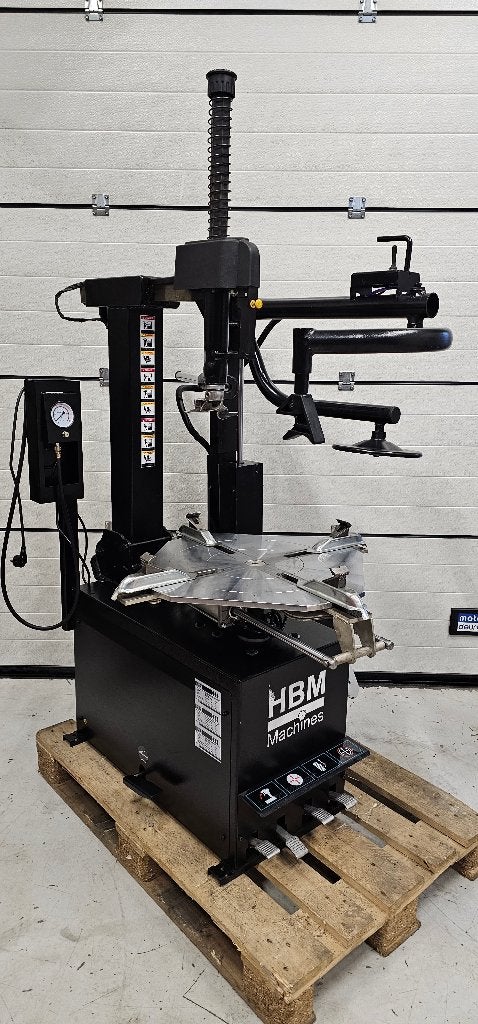 HBM Bandenapparaat - Bandendemonteermachine met Hulparm.